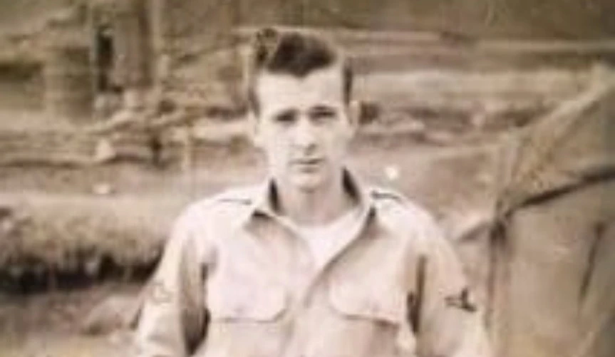 Original low quality, faded, and damaged vintage family photo